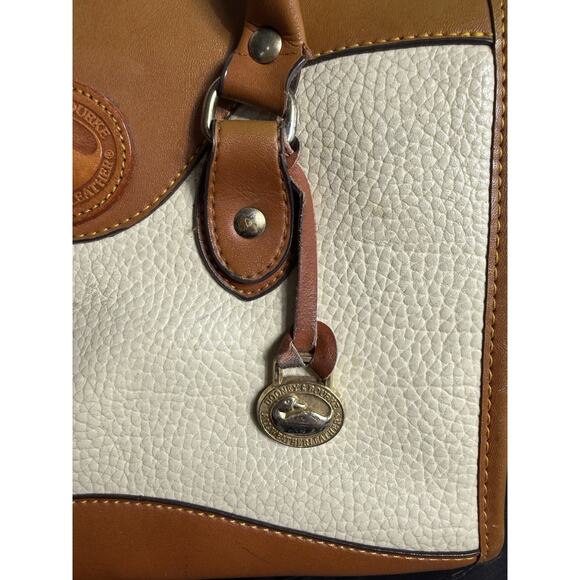 Dooney & Bourke Vintage Purse Tan/Bone AWL Bag – Needs TLC Restore READ - Picture 11 of 12